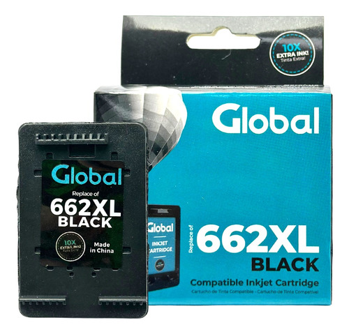 Cartucho Alternativo 662xl Negro Para 1515 2515 2545 3545