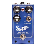 Supro Drive Pedal Made In Usa Palermo Color Azul