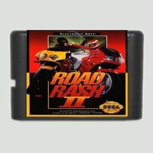 Road Rash 2 Ii Motos Em Português Mega Drive Genesis Tectoy