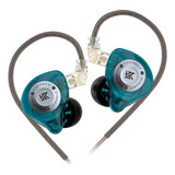 Auriculares Monitoreo In Ear Kz Edx Pro X Cyan