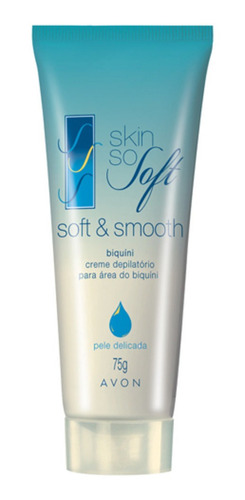 Avon Skin So Soft Creme Depilatório Para Área Do Biquíni 75g