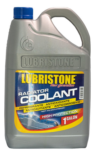 Refrigerante Azul Para Carros Lubristone 3.8 Litros