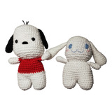 Pochacco Y Cinnamonroll Pack Amigurumi Peluche A Crochet