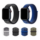 4 Correas De Nailon Para Apple Watch Serie Ultra 8 7 Se 6 5