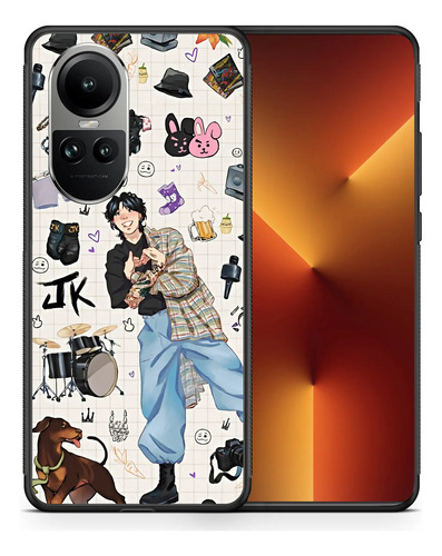 Funda Para Oppo Bts Kpop Jeon Jungkook Collage Kawaii Art | Meses sin interés