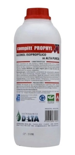 Alcohol Isopropilico Delta Prophyl 500 Cc Pc Electrónica 