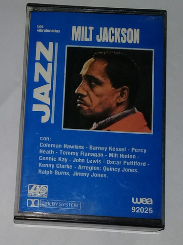 Milt Jackson Jazz: Los Vibrafonistas Cassette Arg / Kktus