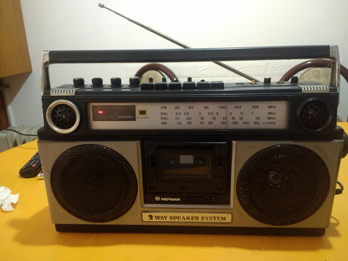 Radiograbador Repman Stereo Solo Radio Fm Ver Video