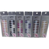 Kit 48 Unhas Postiças Decorada Pintada Autocolante + Brinde!