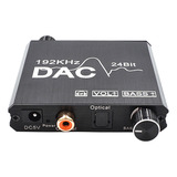 Convertidor De Audio Digital A Analógico 192khz 24bit Dac Co