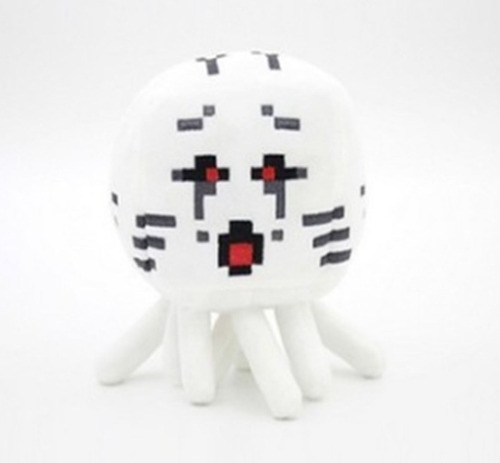 Boneco Pelúcia Ghast Geek Jogo Game Minecraft !!!!!!!!!!!!!!