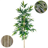 Árvore De Bambu Planta Artificial Grande Sem Vaso Decorativo