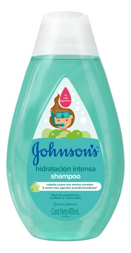 Shampoo Johnsons® Baby Hidratación Intensa 400 Ml
