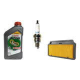 Kit Aceite Castrol Filtro Bujia New Crypton 110 Yamaha Tala