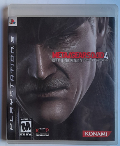 Jogo Metal Gear Solid 4 Guns Of The Patriots Original Ps3 Cd