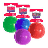 Juguete Pelota Para Perros Kong Squeezz Ball Medium 6 Cm