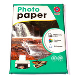 Papel Fotografico Glossy 115 Grs. A4 100 Hojas