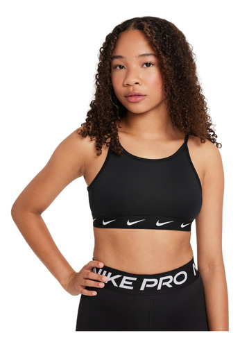 Peto Deportivo Nike Drifit One Niña Negro