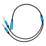 Cable De Micrófono Divisor, Línea De Audio 2 1