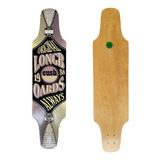 Shape Cush Longboard Skate Marfim Sm15 97,5x24cm