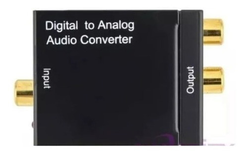 Convertidor Audio Digital Optico A Rca Analogico