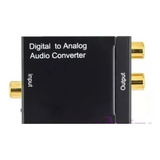 Convertidor Audio Digital Optico A Rca Analogico