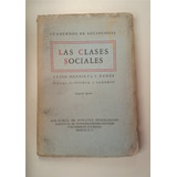 Las Clases Sociales - Lucio Mendieta Y Nuñez 