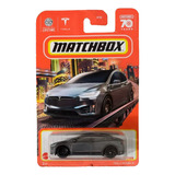 Tesla Model X Gris Matchbox Mattel