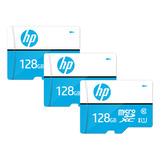 3 Piezas Tarjeta De Memoria Hp Mi310 128gb Uhs-1 Microsdxc