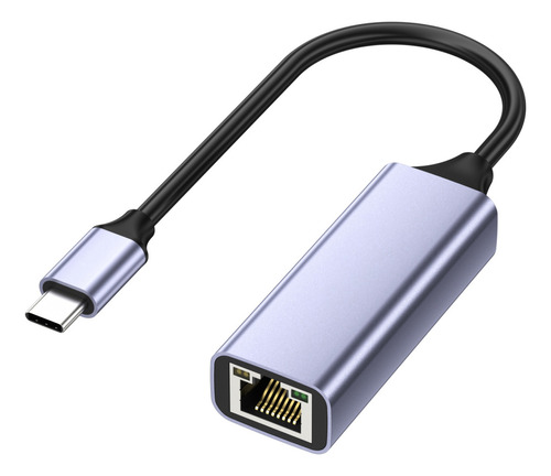 Adaptador Ethernet Usb Tipo C A Rj45 1000 Mbps Gigabit Lan