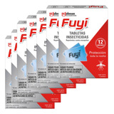 Tabletas Fuyi Repelente Mosquitos Insecticidas Pack 7x12un