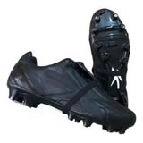 Tenis Futbol Tacos Tachones Concord Negro Total  100% Piel 