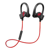 Noga Auricular Bluetooth Deportivo Ng-bt300 Negro Y Rojo