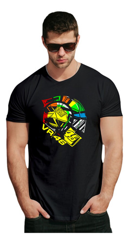 Camiseta 46 - Valentino Rossi - Moto Gp - Camisa Motogp