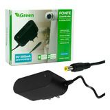 Fonte Chaveada 9v 500ma Plug 5,5x2,1mm Bivolt - Uso Geral