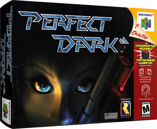 Perfect Dark N64 Físico En Caja Con Manual Nintendo 64