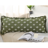 Drnou Funda De Almohada Lumbar Larga Bohemia De 14 X 36 PuLG