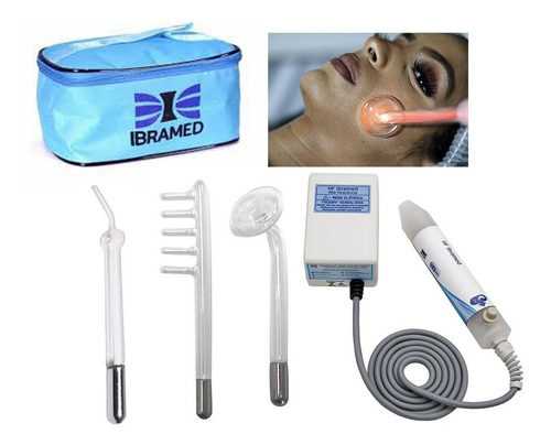 Hf Ibramed  Alta Frequência Portátil Ibramed Capilar, Facial