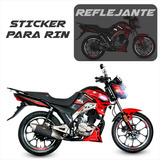 Kit Sticker Rin Reflejantes Vento Cyclone 200 + Regalo