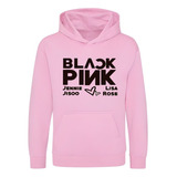 Polerón Black Pink Names Koreano Grafimax K-pop Letras