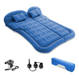 Cama Inflable Colchon King Size Para Camping Viajar En Auto