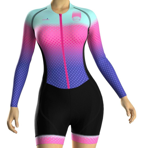 Enterizo Uniforme Ciclismo Mujer Ride 6138