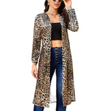 Tapado Largo Animal Print Snake