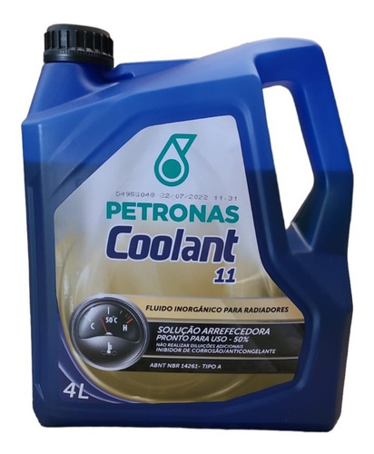 Petronas Coolant 11 Pronto P/uso 4l