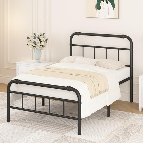 Yoshiely Base De Cama De Plataforma Tamano Individual Con Ca