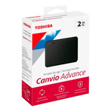 Disco Duro Toshiba 2tb Canvio Advance- Boleta/factura