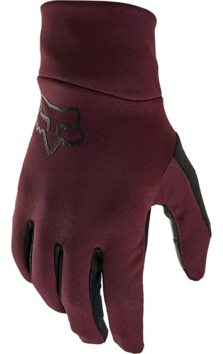 Guantes Fox Mtb Térmicos Ranger Fire Vino