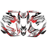 Stickers, Calca, Vinil, Para Moto Dm250 Moto Naranja Mod-156