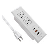 Regleta De Alimentacin Empotrada De 20 W Usb C De Carga Rpid