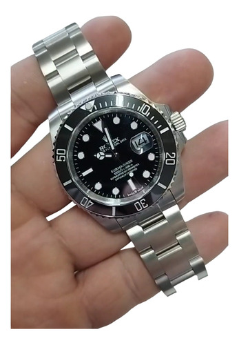 Reloj  Compatible Con No Rolex Submariner Black